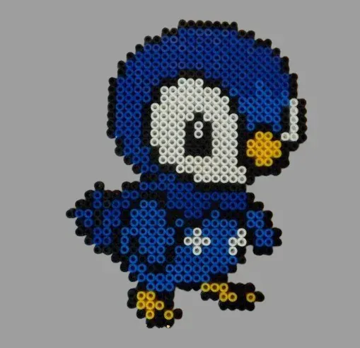 Piplup Sinnoh starter Pokemon pärlplatta