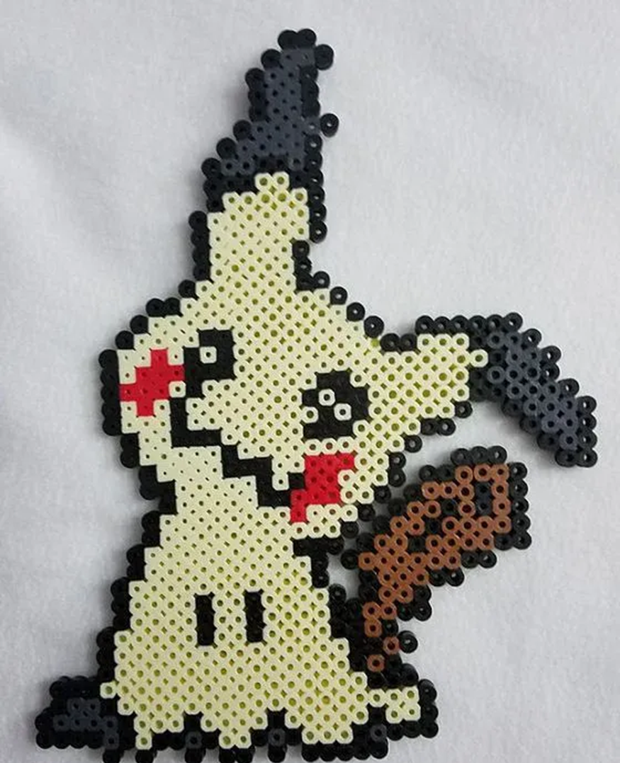 Mimikyu spöktyp Pokemon pärlplatta