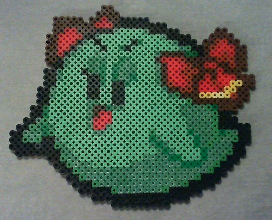 Lady Bow Paper Mario pärlplatta