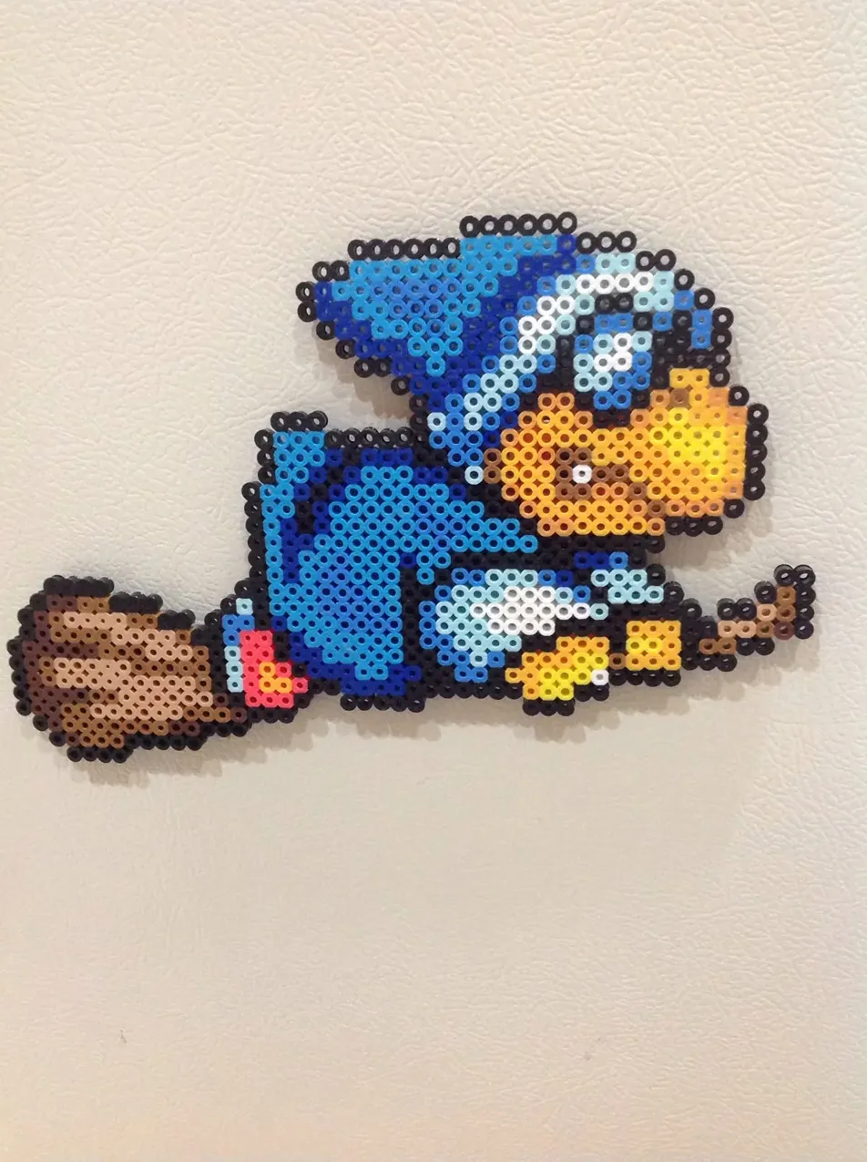 Magikoopa Kamek pärlplatta