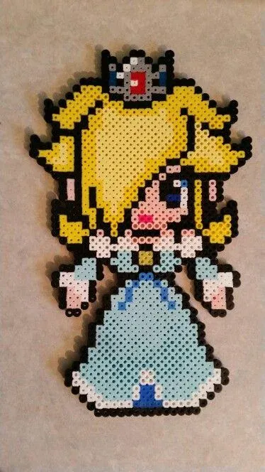 Rosalina Super Mario Galaxy pärlplatta