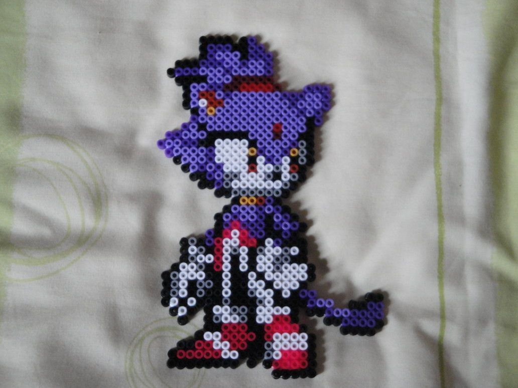 Blaze the Cat pärlplatta design