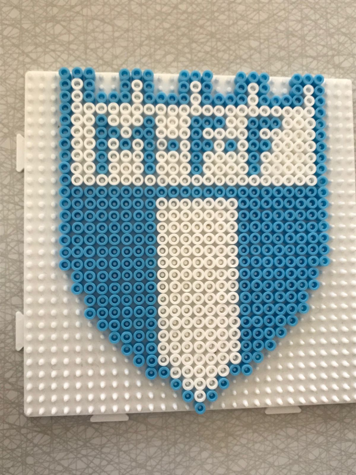 Malmö FF klubbmärke pärlplatta