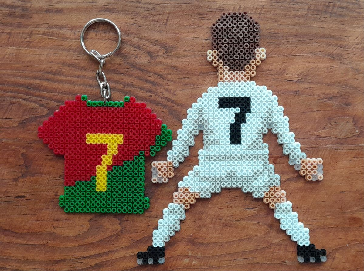 Cristiano Ronaldo Portugal tröja pärlplatta