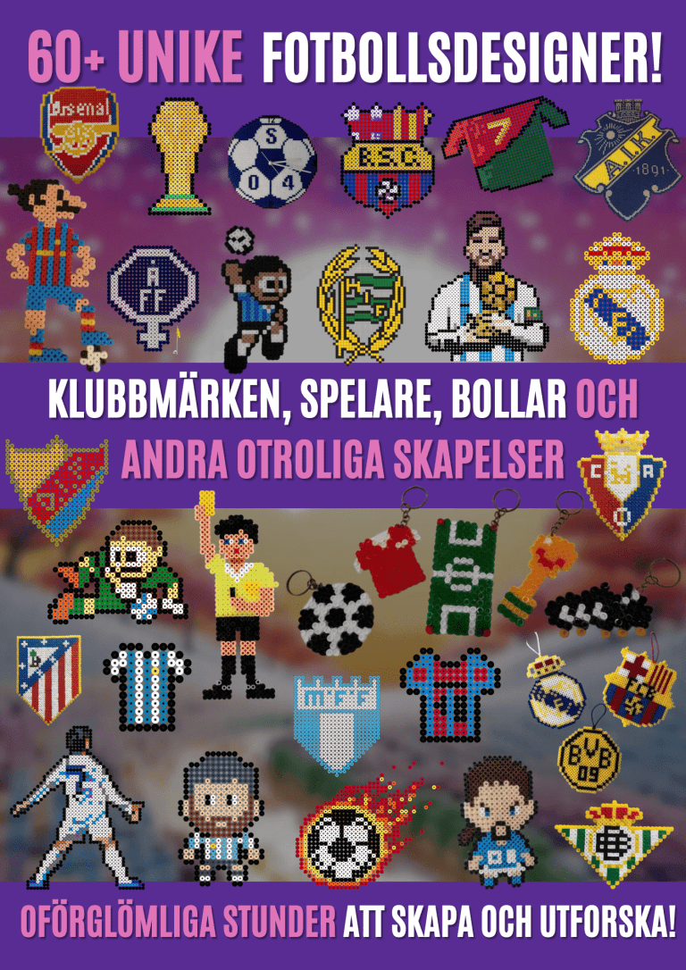 Djurgårdens IF klubbmärke pärlplatta