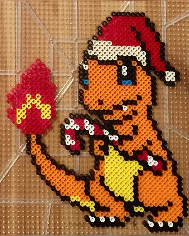 Charmander jul Pokémon pärlplatta