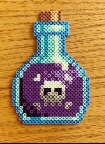 Mystisk trolldryck potion pärlplatta